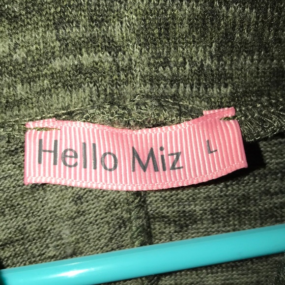 Hello Miz Long Maternity Sweater - Picture 2 of 2